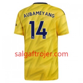 Arsenal Fodboldtrøjer Pierre-Emerick Aubameyang 14 Udebanesæt 2019/20 Kort ærmer